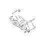 View Transmission Crossmember Nut. Flange Nut. Full-Sized Product Image