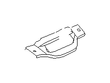 View Bracket Engine Mounting. Engine Mount Support Bracket (Right, Front) (MT). Full-Sized Product Image