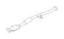 View Catalytic Converter. Exhaust Intermediate Pipe (Rear). Full-Sized Product Image