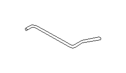 Image of Automatic Transmission Oil Cooler Hose (AT). ATF Hose. Automatic. image for your 2015 Subaru Forester   