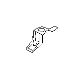 View Radiator Mount Bracket (Upper) Full-Sized Product Image