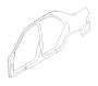 View Quarter Panel Extension. Bumper Side. R Quarter Bumper SD Complete (Left, Rear Quarter, Outer). Full-Sized Product Image