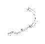 View Air Conditioning (A/C) Refrigerant Suction Hose (Back) Full-Sized Product Image 1 of 2
