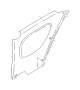 View Interior Quarter Panel Trim Panel. Trunk Trim Panel (Left, Rear Quarter, GRAY; LIGHT GRAY). Full-Sized Product Image 1 of 2