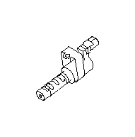 View Engine Variable Valve Timing ((VVT)) Solenoid. Valve Oil Control. Full-Sized Product Image