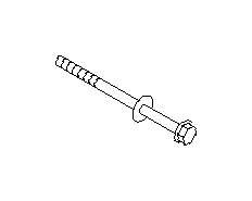 View Engine Cylinder Head Bolt Full-Sized Product Image