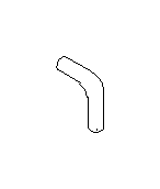 View Engine Coolant Hose Full-Sized Product Image