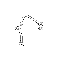 View Turbocharger Oil Line. Pipe Complete Oil. Full-Sized Product Image