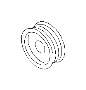 View Pulley Alternator. Pulley ALTNTR. Full-Sized Product Image