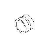 View Bushing Driven Gear 2ND. Bushing DRVN Gear 2ND. Full-Sized Product Image