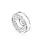 View Automatic Transmission Output Shaft Bearing (AT) Full-Sized Product Image
