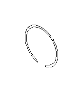View Low. One Way. Snap Ring (Inner). Full-Sized Product Image