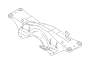 View Suspension Subframe Crossmember. Cross Member Complete Suspension (Rear). Full-Sized Product Image