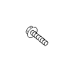 View Suspension Control Arm Bolt. Suspension Trailing Arm Bolt. Flange Bolt. Full-Sized Product Image