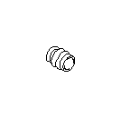 View Disc Brake Caliper Pin Bolt. Bolt Disk Brake. Full-Sized Product Image
