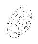 View Disc Brake Rotor. Brake Disk R (Rear). Full-Sized Product Image