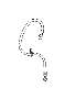 View Brake Hydraulic Hose (Left, Front) Full-Sized Product Image 1 of 3