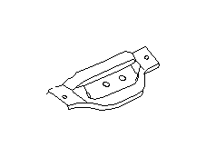 View Bracket Engine Mounting. Engine Mount Support Bracket (Right, Front) (MT). Full-Sized Product Image