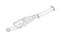 View Catalytic Converter. Exhaust Pipe R (Rear). Full-Sized Product Image