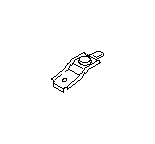 View Radiator Mount Bracket. Bracket Radiator UP (Upper). Full-Sized Product Image