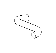 View Radiator Coolant Hose (Inlet) Full-Sized Product Image