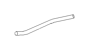 Image of Automatic Transmission Oil Cooler Hose. Hose A.T.F (AT). image for your Subaru