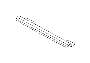View Radiator Support Panel Reinforcement. Radiator Support Tie Bar (Lower). Full-Sized Product Image
