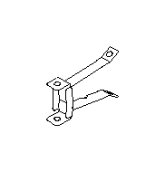 View Instrument Panel Mounting Bracket. Instrument Panel Support. Stay Beam Bulkhead (Center). Full-Sized Product Image 1 of 1