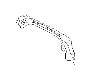 View Body A Pillar Reinforcement. Quarter Panel Reinforcement (Left, Rear). Full-Sized Product Image 1 of 1