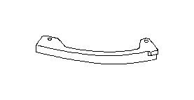 View Bumper Cover Bracket. Bumper Cover Retainer. Engine Mount Crossmember (Front, Rear, Back, Lower, WHITE). Full-Sized Product Image