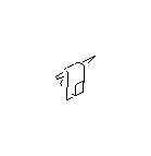 View Door Belt Molding Clip Full-Sized Product Image