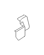 View Seat Track Cover. Cover Bolt IN (Left, Inner, OFF BLACK). Full-Sized Product Image