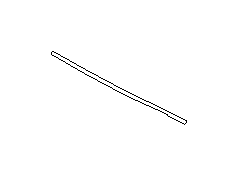 View Windshield Seal. Dam Rubber (Front). Full-Sized Product Image