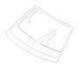 View Windshield Seal. Seal Window Low (Front, Lower). Full-Sized Product Image