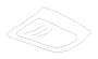 View Glass Weatherstrip. Quarter Glass Seal. Quarter Panel Gutter (Rear Quarter, Back). Full-Sized Product Image