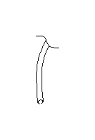 View Sunroof Drain Hose. Drain Tube Sun Roof R (Rear). Full-Sized Product Image 1 of 1