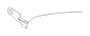 View Protector Retainer Head Lamp LOWR. Bracket Head Lamp (Left). Full-Sized Product Image 1 of 2
