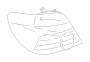 View Tail Light Housing Bracket. Bracket Combination Lamp. Bracket COMBO Lamp (Right, Rear). Full-Sized Product Image