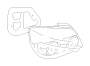 View Tail Light Gasket. Tail Light Housing Seal. Combination. Packing COMBO (Left, Rear). Full-Sized Product Image