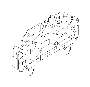 Image of Instrument Cluster Housing Cover. Case Combination Meter. Case IN COMBO Meter (Inner). Instrument... image for your Subaru