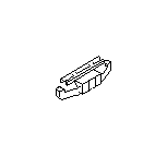 Image of Roof Molding Clip image for your 2003 Subaru Forester  Plus w/EyeSight 