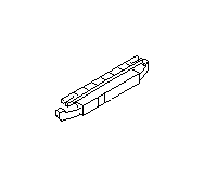 Image of Roof Molding Clip image for your 2002 Subaru WRX   