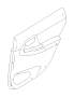 View Door Interior Trim Panel Retainer. Clip. Full-Sized Product Image