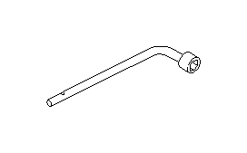 View Wheel Lug Wrench. Wheel Nut Wrench. Full-Sized Product Image