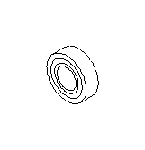 View Manual Transmission Output Shaft Bearing. Transfer Case Input Shaft Bearing (MT). Full-Sized Product Image