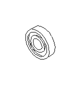 View Manual Transmission Output Shaft Bearing. Transfer Case Output Shaft Bearing (MT). Full-Sized Product Image