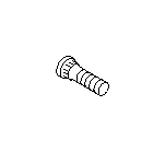 View Wheel Lug Stud. Hub Bolt. Full-Sized Product Image