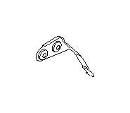 View Bracket Exhaust Pipe Hanger. Catalytic Converter Bracket. Full-Sized Product Image