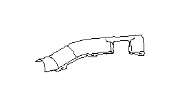 View Catalytic Converter Heat Shield. Exhaust Heat Shield. Cover Complete Exhaust UP (Front, Upper, Center). Full-Sized Product Image
