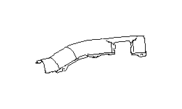 View Catalytic Converter Heat Shield. Exhaust Heat Shield. Cover Complete Exhaust UP (Front, Upper, Center). Full-Sized Product Image